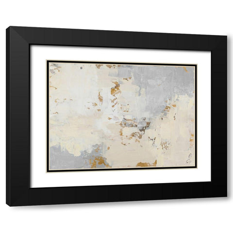 Repose Black Modern Wood Framed Art Print with Double Matting by Loreth, Lanie