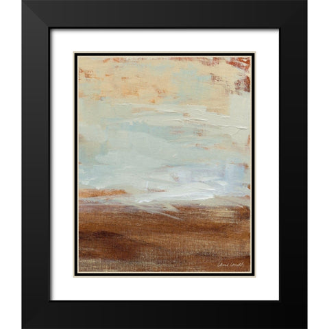 Everlasting Sea II Black Modern Wood Framed Art Print with Double Matting by Loreth, Lanie