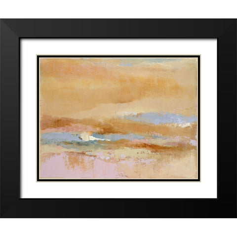 Sonoran Dusk Black Modern Wood Framed Art Print with Double Matting by Loreth, Lanie