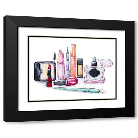 The Essentials Black Modern Wood Framed Art Print with Double Matting by Ritter, Gina