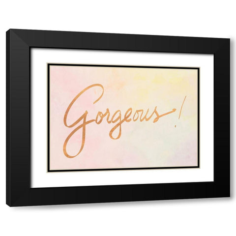 Gorgeous Black Modern Wood Framed Art Print with Double Matting by Ritter, Gina