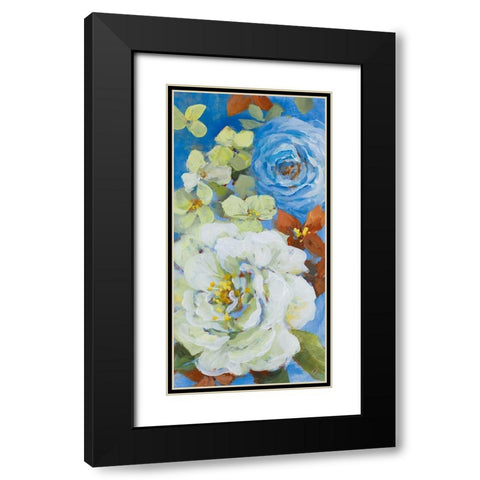 Abundant Garden I Black Modern Wood Framed Art Print with Double Matting by Loreth, Lanie