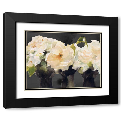From the Greenhouse at Night Black Modern Wood Framed Art Print with Double Matting by Loreth, Lanie