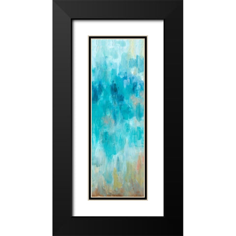Beach Gaze Panel III Black Modern Wood Framed Art Print with Double Matting by Hewitt, L.