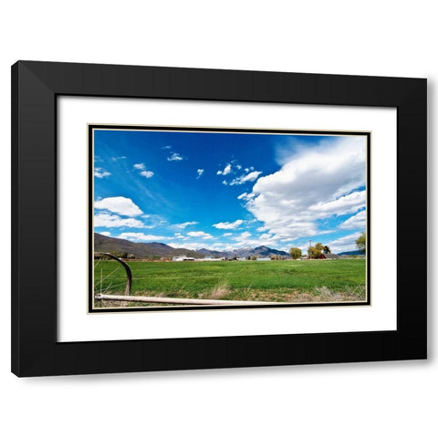 Life by the Mountains I Black Modern Wood Framed Art Print with Double Matting by Nawrocke, Bruce