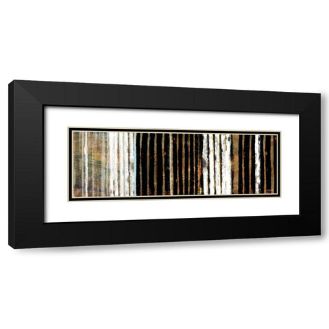 Vertical Horizon I Black Modern Wood Framed Art Print with Double Matting by Meneely, Dan