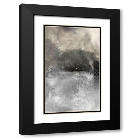 Silent Moments Black Modern Wood Framed Art Print with Double Matting by Meneely, Dan
