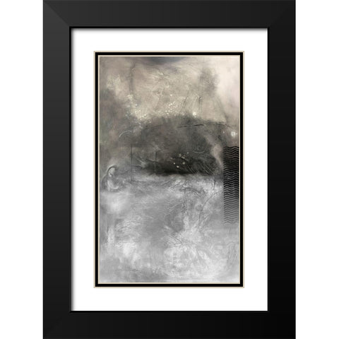 Silent Moments Black Modern Wood Framed Art Print with Double Matting by Meneely, Dan