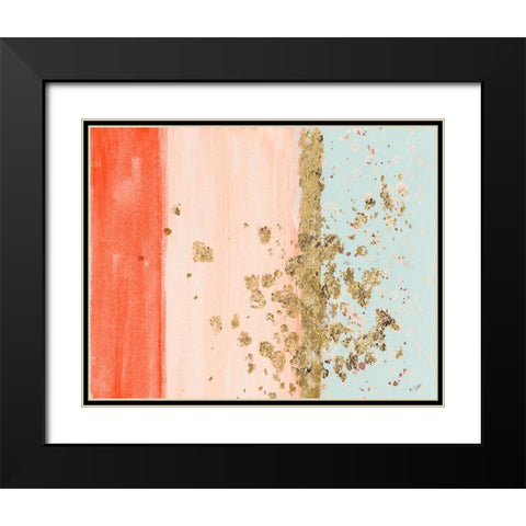 Vibrant Festival Black Modern Wood Framed Art Print with Double Matting by Pinto, Patricia