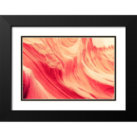 Solemn Movements I Black Modern Wood Framed Art Print with Double Matting by ODell, Debbie