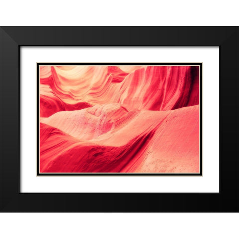 Solemn Movements II Black Modern Wood Framed Art Print with Double Matting by ODell, Debbie