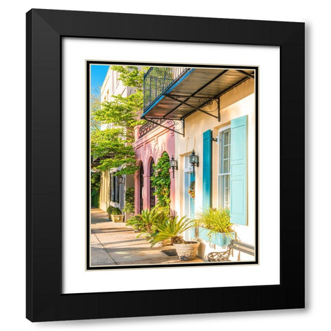 Southern Charm Black Modern Wood Framed Art Print with Double Matting by Bill Carson Photography
