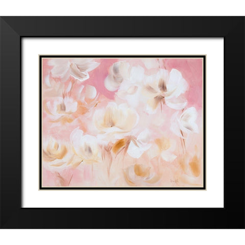 Softly Awakened Black Modern Wood Framed Art Print with Double Matting by Loreth, Lanie