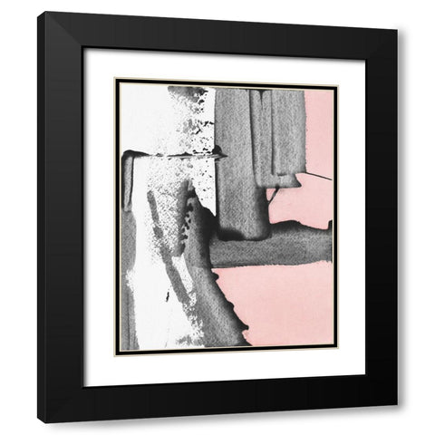 Urban View II Black Modern Wood Framed Art Print with Double Matting by Loreth, Lanie