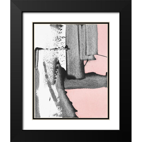 Urban View II Black Modern Wood Framed Art Print with Double Matting by Loreth, Lanie