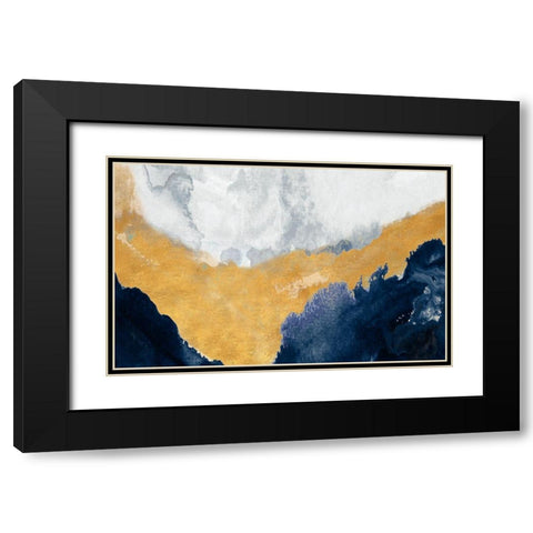 The Study Below Black Modern Wood Framed Art Print with Double Matting by Danelle, B.