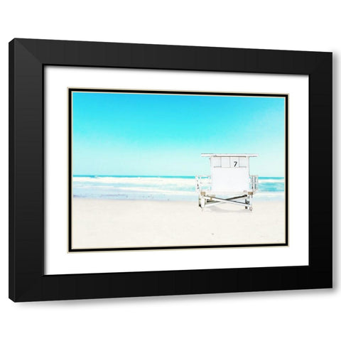 On the Coast Black Modern Wood Framed Art Print with Double Matting by Wilson, Kali