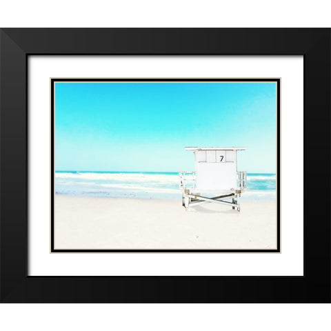 On the Coast Black Modern Wood Framed Art Print with Double Matting by Wilson, Kali