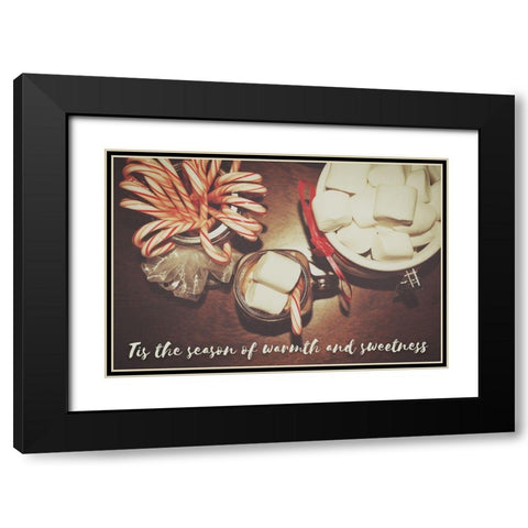 Season of Warmth and Sweetness Black Modern Wood Framed Art Print with Double Matting by Wilson, Kali