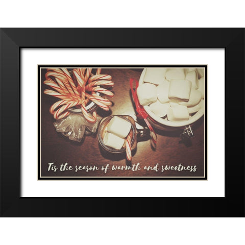 Season of Warmth and Sweetness Black Modern Wood Framed Art Print with Double Matting by Wilson, Kali