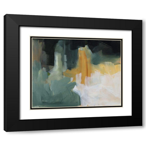 Remembrance II Black Modern Wood Framed Art Print with Double Matting by Slivka, Jane