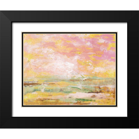 Morning Mood Black Modern Wood Framed Art Print with Double Matting by Loreth, Lanie