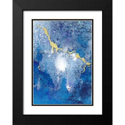 From Above II Black Modern Wood Framed Art Print with Double Matting by Diannart