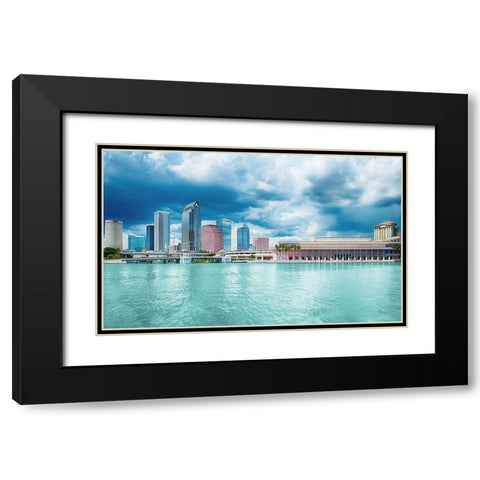 Crystal Clear Black Modern Wood Framed Art Print with Double Matting by Bill Carson Photography