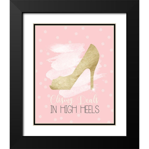 Closing Deals Black Modern Wood Framed Art Print with Double Matting by Quach, Anna