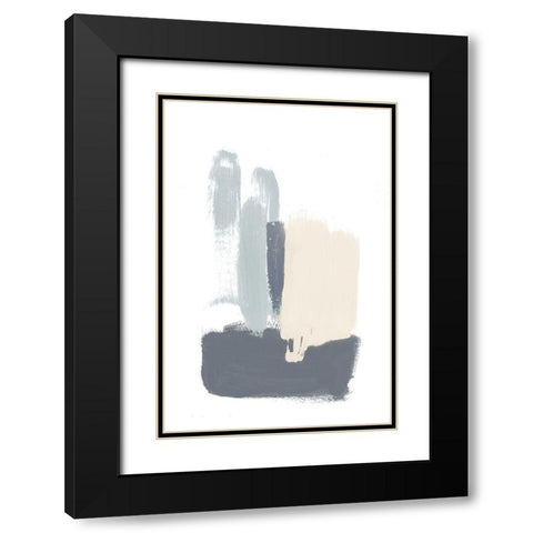 Mindful Muted I Black Modern Wood Framed Art Print with Double Matting by Bryant, Susan
