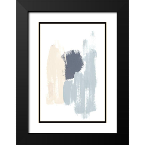 Mindful Muted II Black Modern Wood Framed Art Print with Double Matting by Bryant, Susan