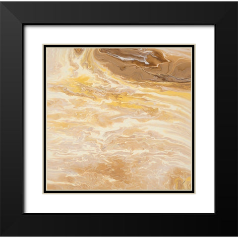 Oasis Black Modern Wood Framed Art Print with Double Matting by Gonzalez, Roberto