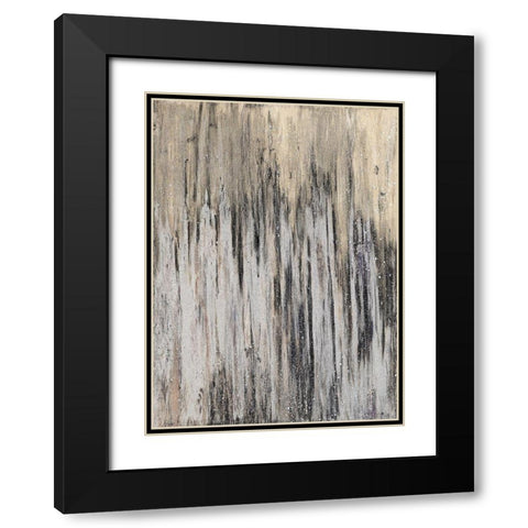 Downtown Blizzard I Black Modern Wood Framed Art Print with Double Matting by Gonzalez, Roberto