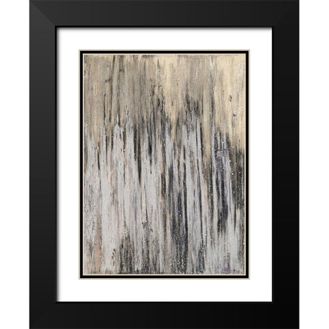 Downtown Blizzard I Black Modern Wood Framed Art Print with Double Matting by Gonzalez, Roberto