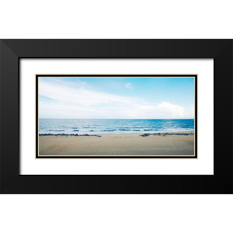 Calm and Still Black Modern Wood Framed Art Print with Double Matting by Bill Carson Photography
