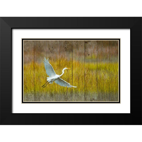 Golden Hour Black Modern Wood Framed Art Print with Double Matting by Mansfield, Kathy