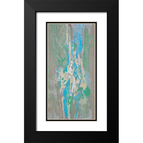 Neutral Tierra I Black Modern Wood Framed Art Print with Double Matting by Pattinian, Merri