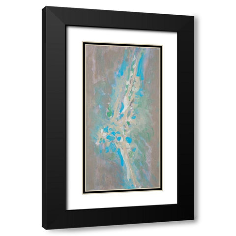 Neutral Tierra II Black Modern Wood Framed Art Print with Double Matting by Pattinian, Merri