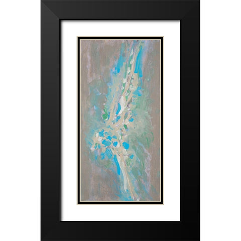 Neutral Tierra II Black Modern Wood Framed Art Print with Double Matting by Pattinian, Merri