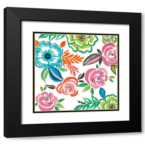 The Day is Yours I Black Modern Wood Framed Art Print with Double Matting by Del Sol, Ani