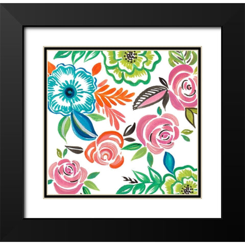 The Day is Yours I Black Modern Wood Framed Art Print with Double Matting by Del Sol, Ani