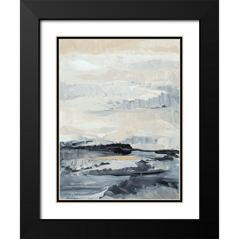 Freedom Of The Sea Black Modern Wood Framed Art Print with Double Matting by Loreth, Lanie