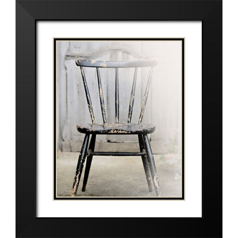 Morning Corner Black Modern Wood Framed Art Print with Double Matting by Gardner, Sarah
