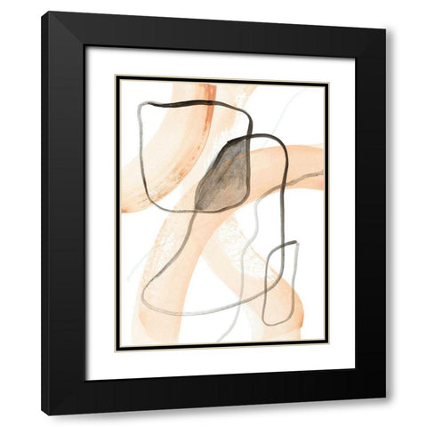 Thoroughfares I Black Modern Wood Framed Art Print with Double Matting by Loreth, Lanie