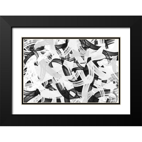 Mono-Magnum Black Modern Wood Framed Art Print with Double Matting by Meneely, Dan