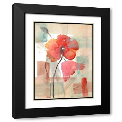 Misty Journey Black Modern Wood Framed Art Print with Double Matting by Loreth, Lanie