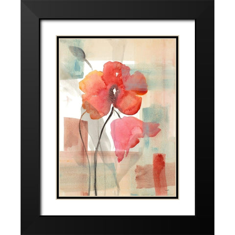 Misty Journey Black Modern Wood Framed Art Print with Double Matting by Loreth, Lanie