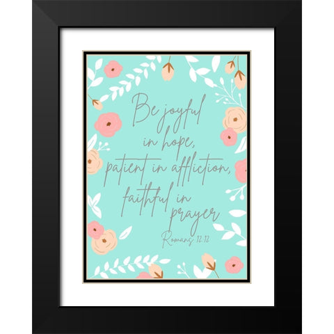 Spiritual Guidance II Black Modern Wood Framed Art Print with Double Matting by Quach, Anna