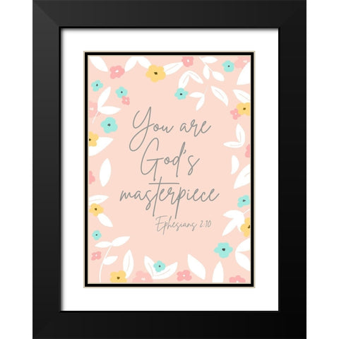 Spiritual Guidance IV Black Modern Wood Framed Art Print with Double Matting by Quach, Anna