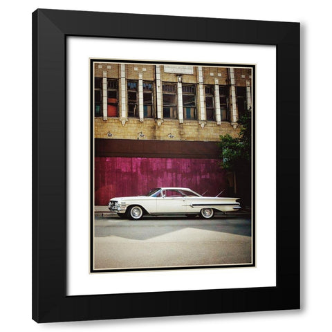 Hot Ride Black Modern Wood Framed Art Print with Double Matting by Bucheli, Jen